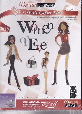 OESD #828 Women of Eve Embroidery Design CD