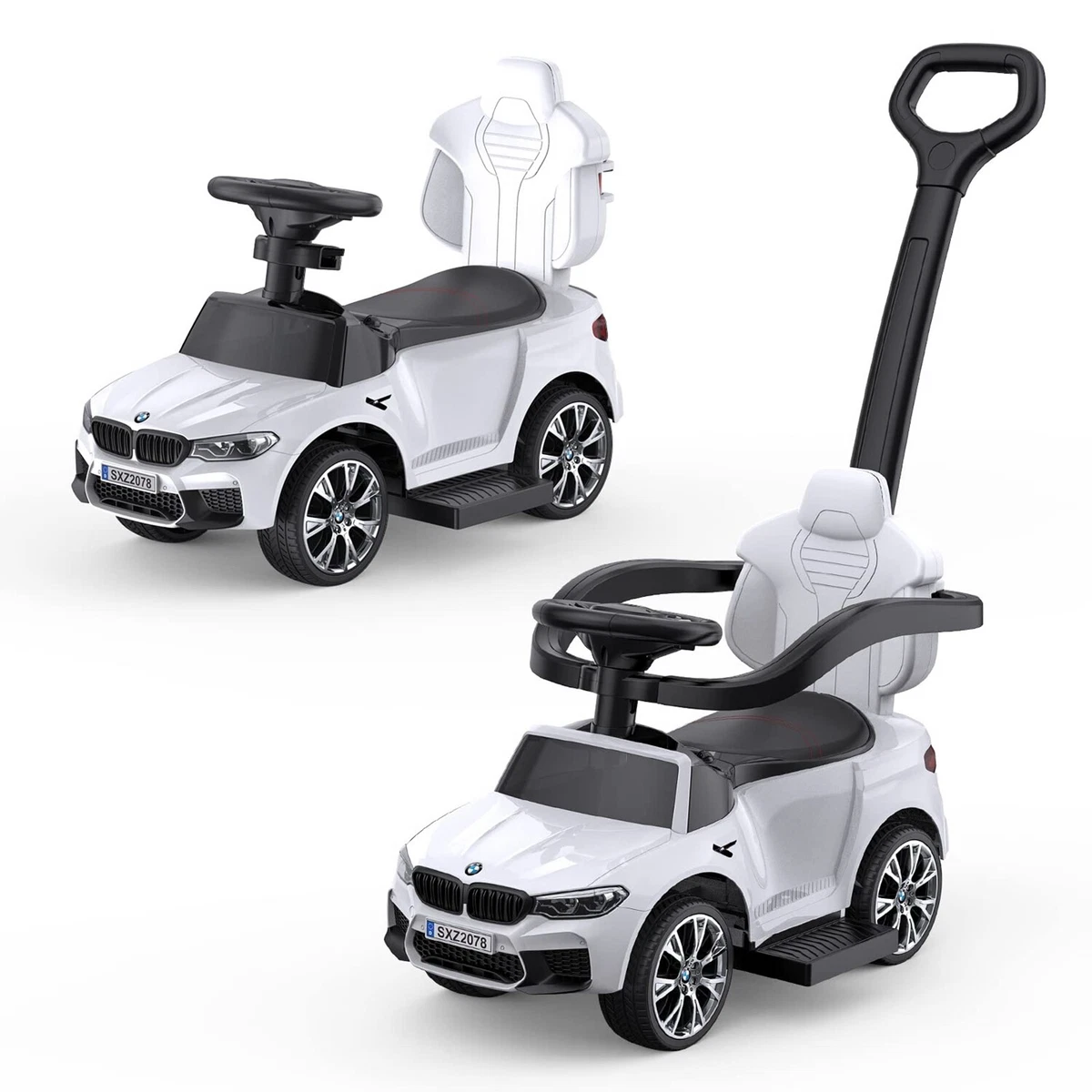 Car with handle to push for toddlers online