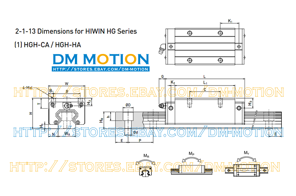 Guida Lineare HGR15 300mm CNCMANS - 2 Guide + 4 Blocchi Scorrevoli Per Macchine - Foto 11