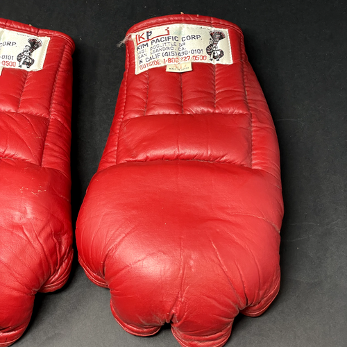 Kim Pacific Cobra MMA Open Finger Sparring Gloves Vintage Gym Collectable Combat - Picture 3 of 13