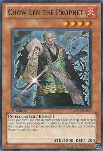 Chow Len the Prophet - ORCS-EN032 - Common - Unlimited Edition x3 - Lightly Play - Picture 1 of 1