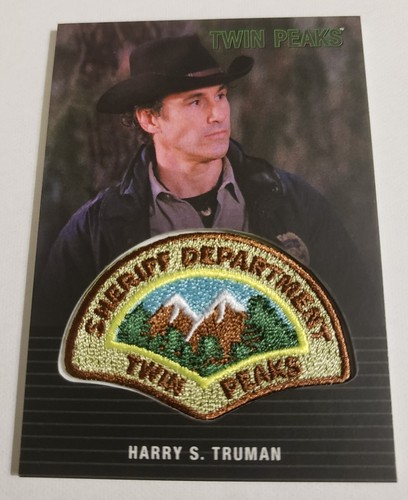 2019 Twin Peaks - Harry S. Truman - Sheriff's Dept. Patch Card# SP1
