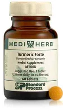 Mediherb Standard Process Turmeric Forte 60 Tablets