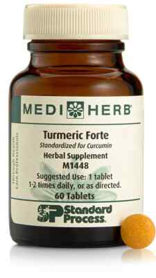 Mediherb Standard Process Turmeric Forte 60 Tablets