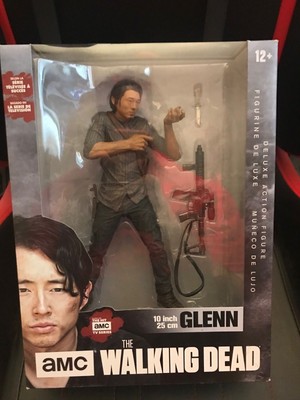 NEW//BOXED WALKING DEAD TV GLENN LEGACY EDITION 10/" DELUXE ACTION FIGURE