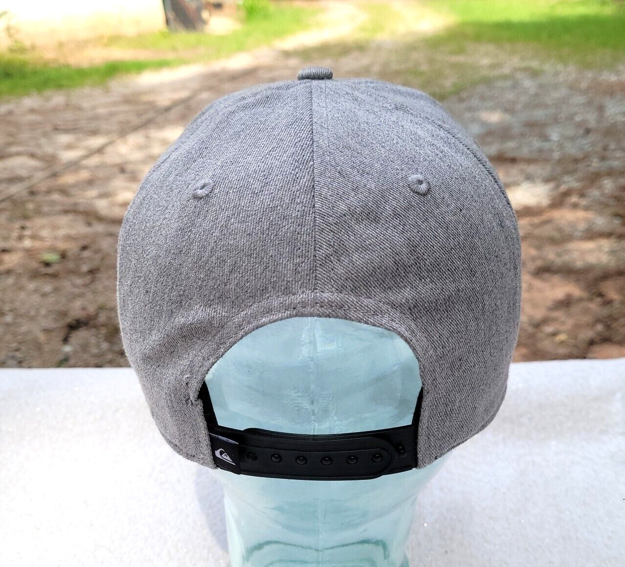 Quicksilver Adjustable Strap Gray Surf Theme Cap … - image 4