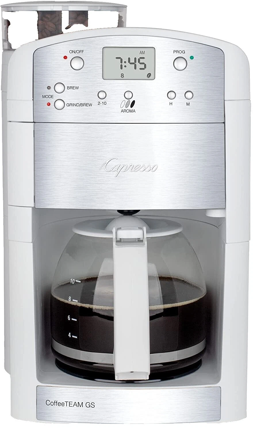 Glass Coffee Machines with Built - in Grinder