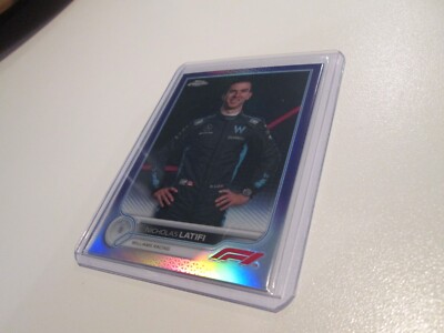 Nicholas Latifi  limited 265 / 399 Topps Chrome F1