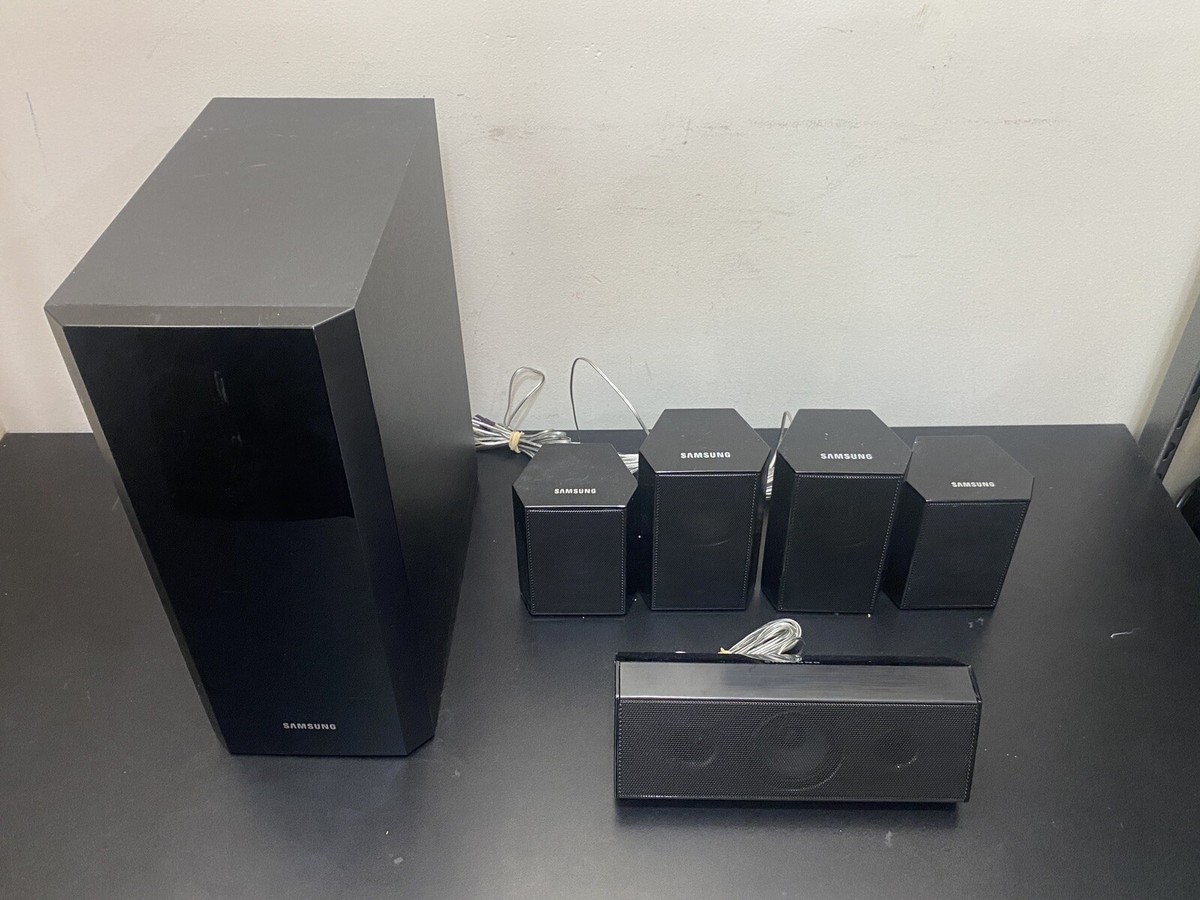 Samsung Home Speakers/Sub 6 SET PS-HC2-1/HS1/2-1 Center Samsung Home Speakers/Sub 6 SET PS-HC2-1/HS1/2-1 Center