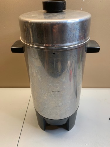 Vintage MCM Regal Ware Electric Percolator Urn# 7036, Makes 10-36 Cups of Coffee - Picture 4 of 4