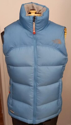 The North Face 7 Summits Project 2006 Goose Down 700  Puffer Vest Blue Medium 