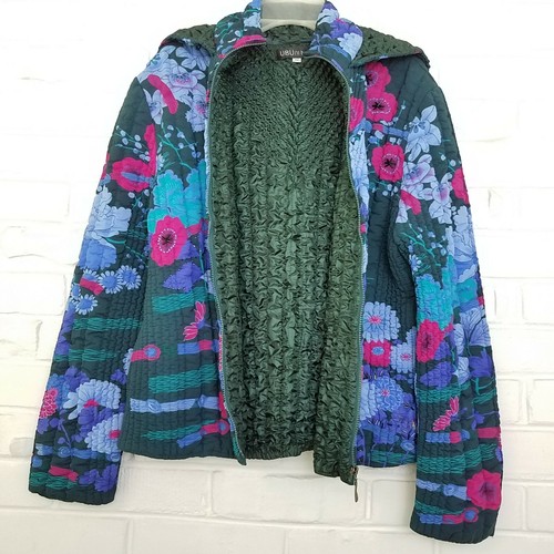 UBU Floral Zip Up Jacket Long Sleeve 