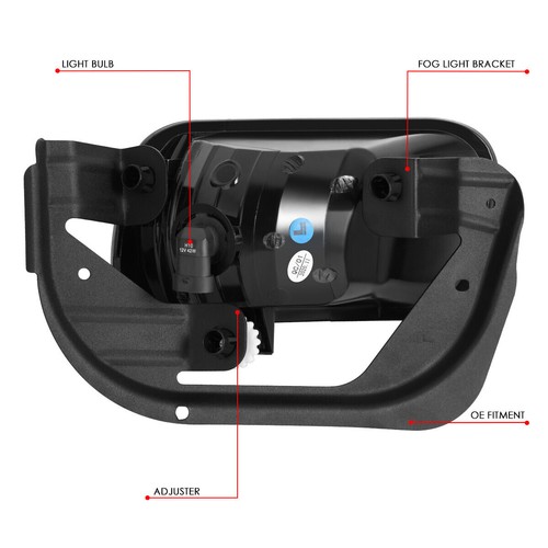 BUMPER DRIVING LED FOG LIGHTS LAMP KIT FOR 02-09 DODGE RAM 1500/03+ 2500 3500 - Foto 2