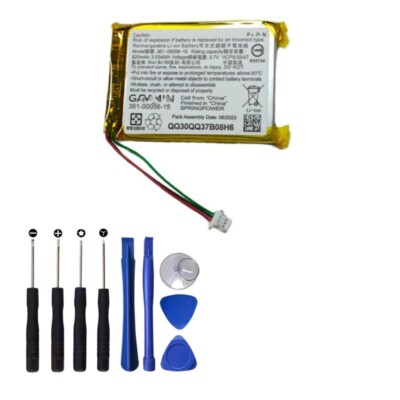 Batteria Li-Ion 3.7V Per Garmin Batteria Ricambio Per GPS Garmin 361-00056-01 - 1100mAh, 3.7V Li-Ion, Compatibile Con Vari Navigatori Batteria Ricambio Navigatore 1100mAh