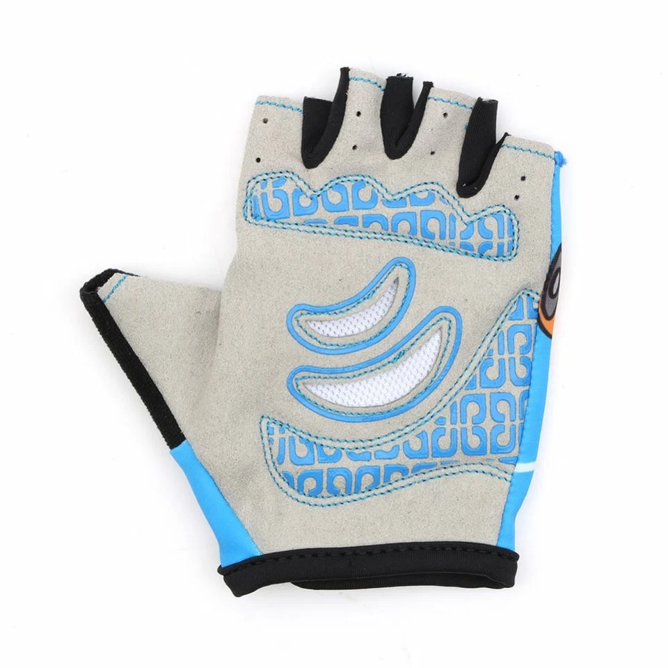 Half Finger Children Cycling Gloves Sports Bicycle Bike Gloves Kids Boys Girls - Image 3 of 4