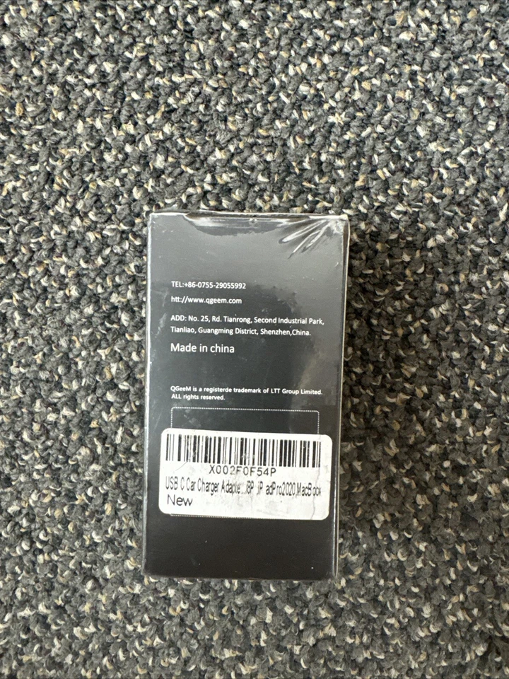 USB-C Car Charger PD & 3.0 Type C Ports 36W Charging Dock Phone iPhone Android  - Image 2 of 2