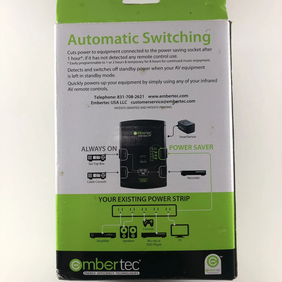 Embertec Emberplug AV+ NEW Energy Efficient Technologies - Image 2 of 4