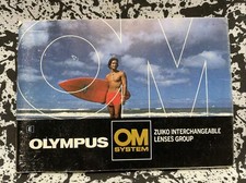 Olympus OM System - Zuiko Lenses Group Instructions Owners Users Manual