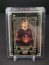 Connor McDavid 2022-23 UD Series 1 Hockey Portraits P-9 