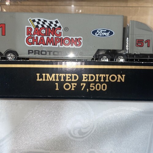 RACING CHAMPIONS #51 PROTOTYPE 1/87 SCALE TRANSPORT HAULER 1993 1 OF 7500 NIP! - Picture 4 of 9