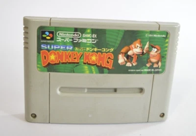 Donkey Kong Country Super Famicom Snes ntsc original nintendo (Jap Game) save ok - Photo 1/4