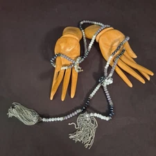 Simply Vera Wang Long Beaded Sautoir Necklace 25"