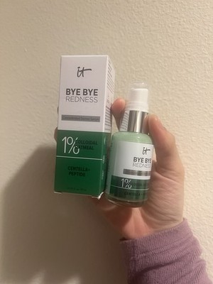 IT Cosmetics Bye Bye Redness Serum - Skin-Calming & Hydrating Face Serum 1oz