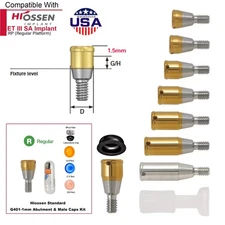 Dental Locator Tool Legacy Abutment Overdenture Male Cap Regular Fit Oss HIOSSEN
