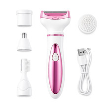 Electric Razor Shaver 4-in-1 LED Trimmer for Men Women Nose  Body Grooming