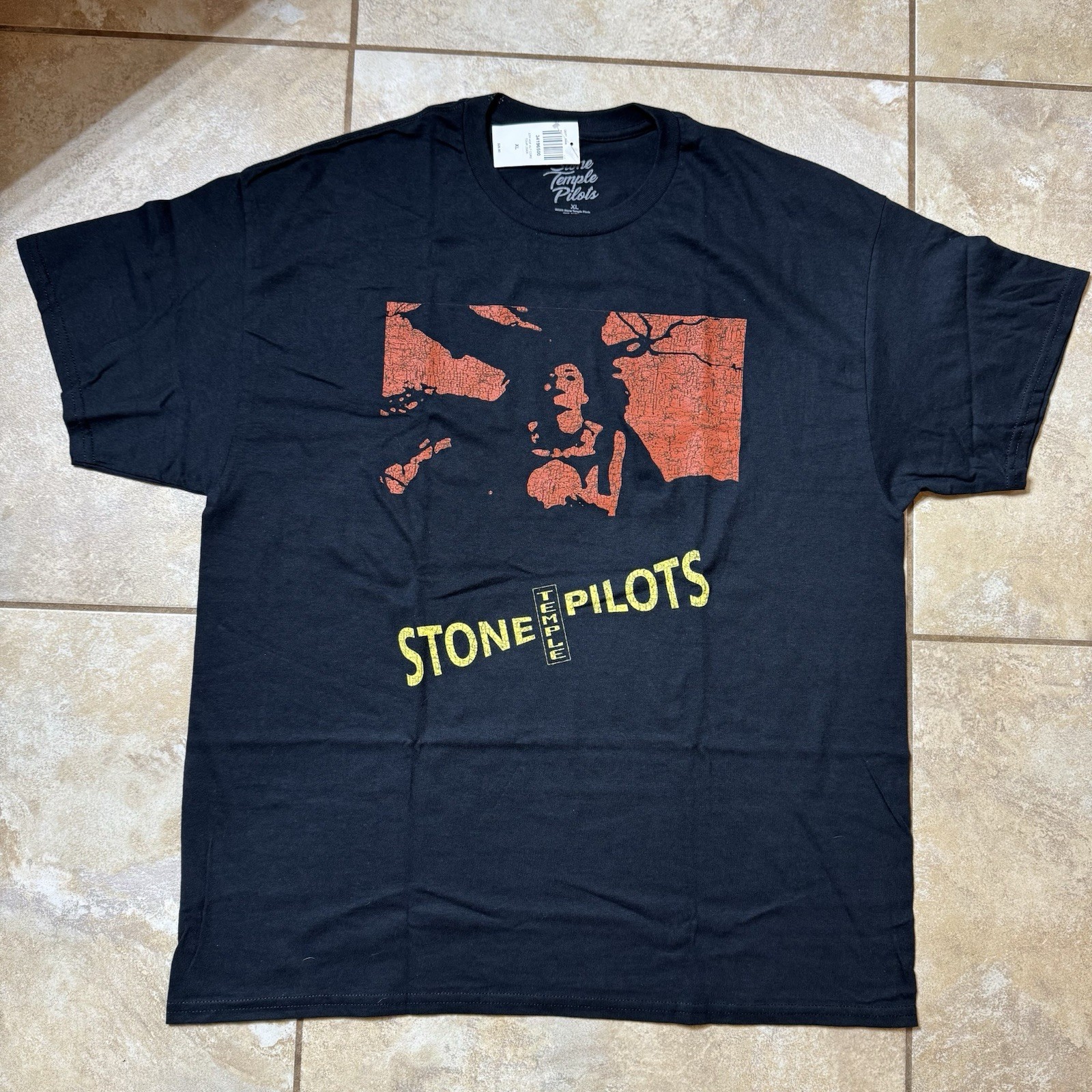Stone Temple Pilots Core 1992 Tour T-Shirt 2-Sided X-LARGE New With Tags