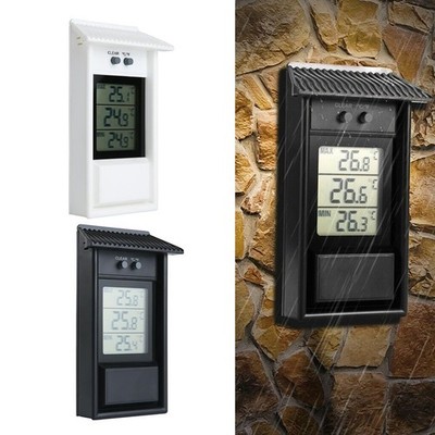 Neu Dauerhaft Thermometer Max Min Max Min Thermometer Gartentemperaturanzeige