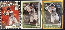 2025 Donruss Baseball Aaron Judge Cards Your Choice Base Parallel Inserts