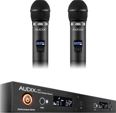 Audix AP62 VX5 Dual Handheld Wireless Microphone System