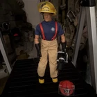 VTG G. I. Joe "Metro 22 Fire Dept" 11 Inch Poseable Action Figure 1996. Fireman