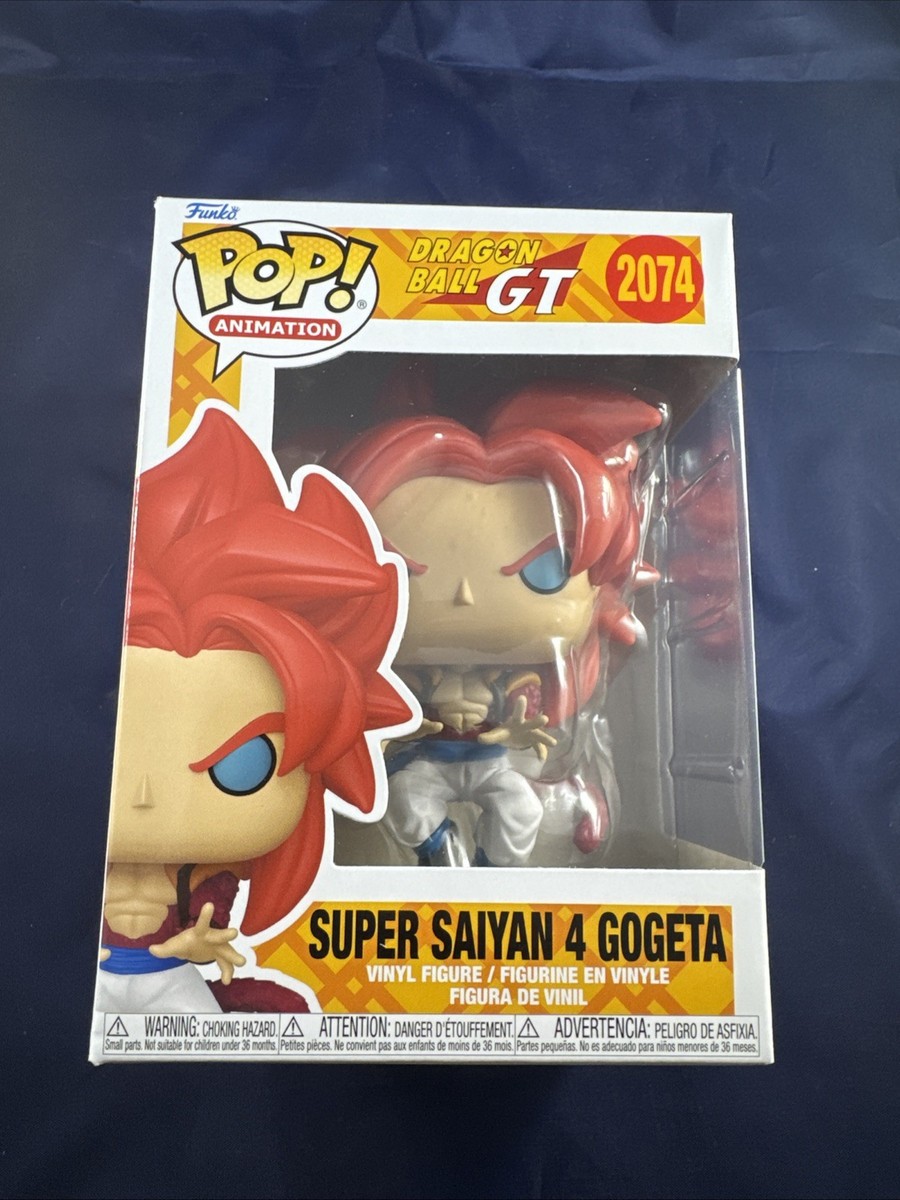 Dragon Ball GT Super Saiyan Gogeta Funko Pop #2074 W/ Protector