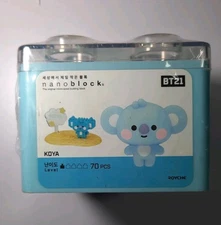Nanoblocks BT21 BTS Royche Koya Authentic LINE Friends Characters New Sealed