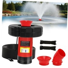 750W Pond Fountain Aerator, 1HP 15000 GPH Powerful Floating Pond Fountain Pump 