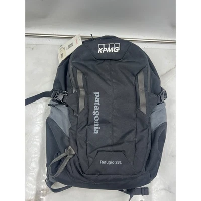 Patagonia Refugio 28L Backpack Black Laptop Bag 47911 KPMG Logo NWT - Image 1 of 4