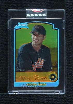2003 Bowman Chrome Gold Refractor 82/170 Arturo Rivas #296 Rookie RC 1ar2