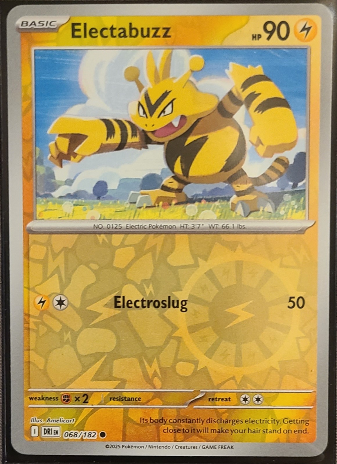 Electabuzz 068/182 Reverse Holo Scarlet & Violet - Destined Rivals NM/M