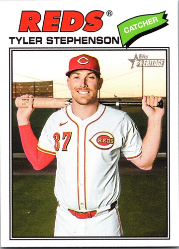 2026 Topps Heritage #138 Tyler Stephenson | Baseball Card