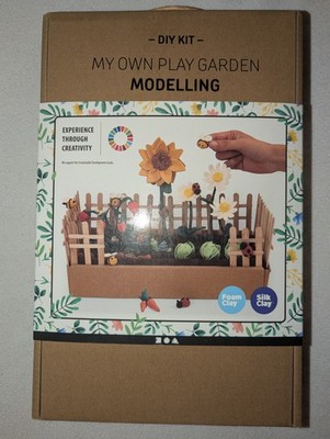 DIY Kit My own play garden modelling Mini Garten Bastelset Modellbau Neu Ovp