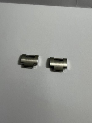 2 x Rolex Bandglieder Edelstahl Oystersteel Original Neu! Ungetragen