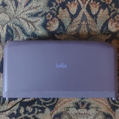 Bella 2-Slice Slim Toaster Purple 900W Cancel Button 6 Settings Model 150184