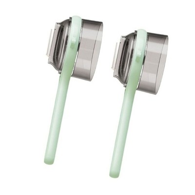 Fruit Vegetable Peelers With Storage Container Nonslip Handle Peeling