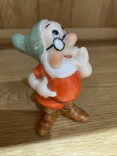 Disney Vintage Snow White 7 Dwarfs 1930s Doc Toothbrush Holder Collectable