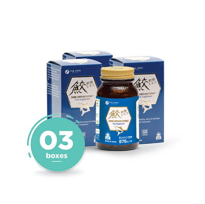 #ad FINE JAPAN Shark Cartilage with Calcium Protein for Joint Health 3 Boxes $152.00