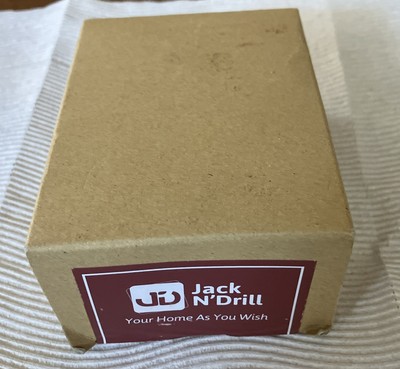 Jack N Drill (3  ) Rigid Door Stop (12 Pack) - Rustproof Satin Nickel Solid D...