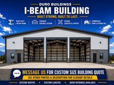 100x100x20 DuroBeam steel buildings direct Commercial Grade barndo DIY custom