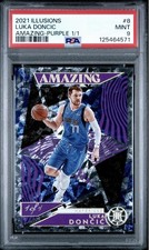 2021-22 Panini Illusions - Amazing Luka Doncic #8 Purple 1/1